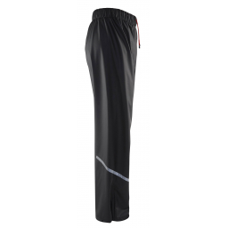 Pantalon de pluie niveau 1 Noir BLAKLADER 1301 vue de côté