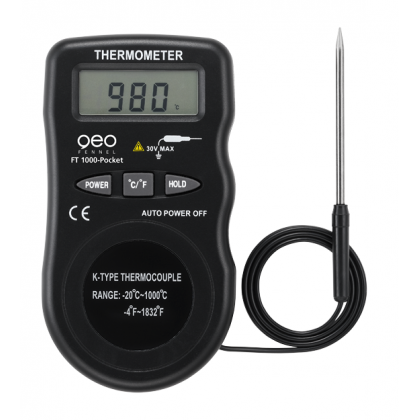 Thermomètre digital haute température FT 1000-Pocket Géo-fennel