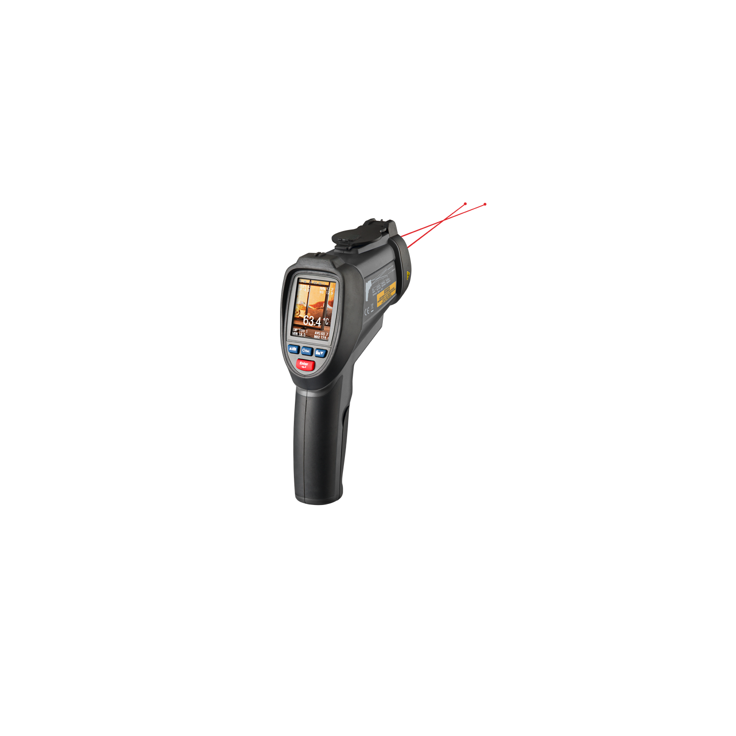 Thermomètre à infrarouge FIRT800