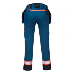 Pantalon Artisans poches flottantes arrière bleu