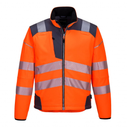 Veste Softshell Haute-Visibilité PW3 Portwest T402 gris