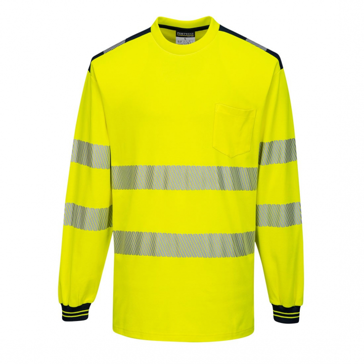 T-Shirt Haute Visibilité ML  jaune