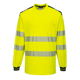 T-Shirt Haute Visibilité ML  jaune