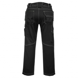 Pantalon PW3 Artisan longueur réglable T601 Portwest noir face