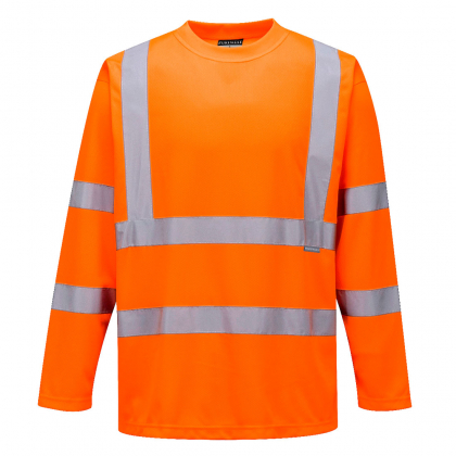 T-shirt HiVis Manches Longues Orange S178 Portwest