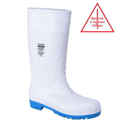 Bottes de sécurité Wellington S5 Blanc