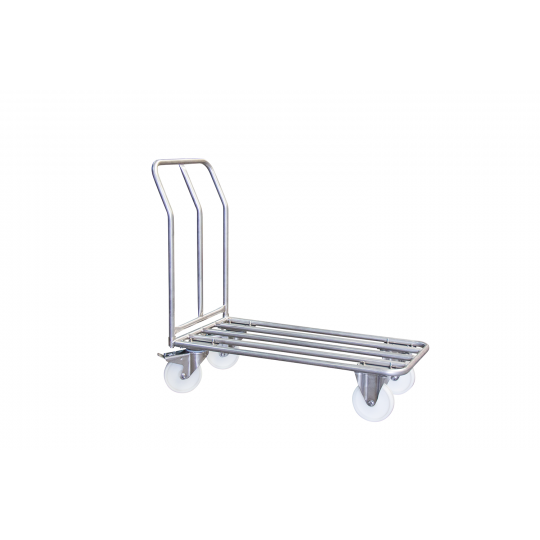 Chariot 400 kg inox alimentaire / chimique Chariot 400 kg inox alimentaire / chimique