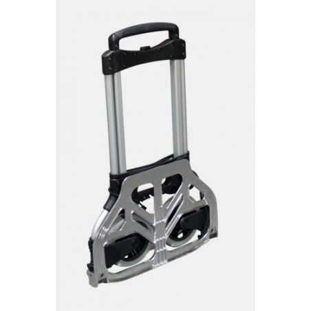 Diable alu pliant 125kg max portable plié devant Diable alu pliant 125kg max portable plié devant