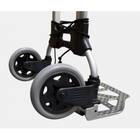 Diable alu pliant 125kg max portable plié roue Diable alu pliant 125kg max portable plié roue